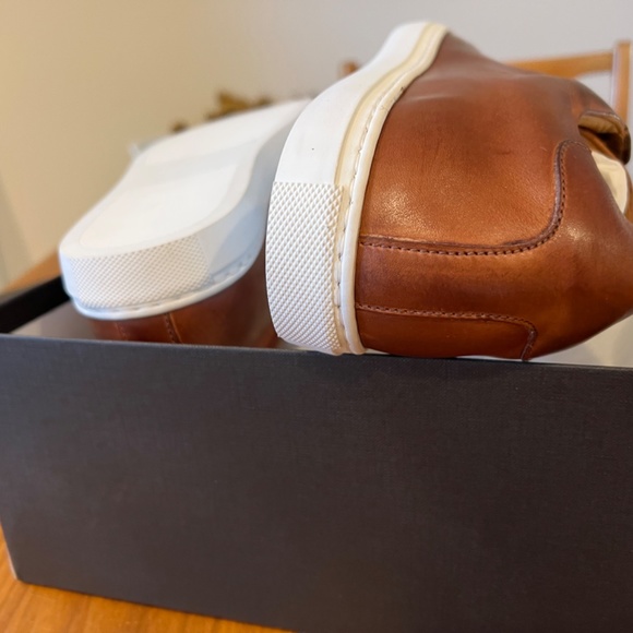 Ace Marks Travel Sneaker Handcrafted Italian Leather size 8.5 - Picture 5 of 13